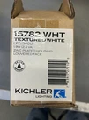 Kichler 15782WHT Led Textured White Landscape Wall Light Louvered Face. Fixed Price $29.99.