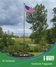 30' Delta Sectional Flag Pole "freedom Edition" (black). Fixed Price $283.97.