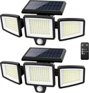 Tuffenough 2500LM Solar Security Lights 210 Led Motion Sensor 3 Head Outdoor IP6. Fixed Price $37.99.
