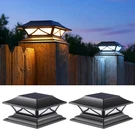 Pasamic 2 Pack Solar Post Cap Lights, Waterproof Outdoor For 4X4 5X5 6X6. Fixed Price $27.92.