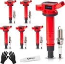 Set Of 6 Upgraded Ignition Coil Pack And Spark Plug Fits For Toyota Tacoma 2005-. Fixed Price $129.87.