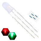 Edgelec 100PCS 5MM Red & Green Lights Bi-color Led Diodes Common Anode (white.... Fixed Price $12.93.