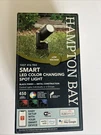 Hampton Bay L08557-BK 10W Black Led Spotlight With Smart App Control Powered By. Fixed Price $44.89.