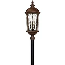 Hinkley Lighting Windsor 6 Outdoor Extra Lg Post Top, River Rock - 1921RK. Fixed Price $1274.15.