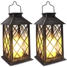 Shymery Solar Lantern,outdoor Garden Hanging LANTERNS,2 Pack 14 Inch Lasts 3X.... Fixed Price $49.19.