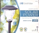 New -four Seasons Solar Metal Pathway Stake Light-warm WHITE-2 PACK-241342. Fixed Price $21.99.