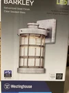 Westinghouse 6347800 Barkley 12" Tall Led Outdoor Wall Sconce - Galvanized Steel. Fixed Price $70.99.