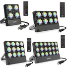 Rgb Flood Lights Outdoor Party Celebration Garden Yard Decoration W/remote Sansi. Fixed Price $67.49.