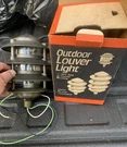 Bwf P-4 Tier Louver Bronze Landscape Lighting 1/2" Npt Base Conduit Mount. Fixed Price $6.00.