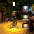 1 Pack 45.4'' Outdoor Floor Lamp IP65 Waterproof, Solar Lights With 2 Pl. Fixed Price $55.54.