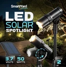 Smartyard By Alpan Led Solar Spotlight Set Of 2. Fixed Price $28.00.