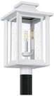 Quoizel Wakefield 19 1/4"H White Lustre Outdoor Post Light. Fixed Price $397.99.