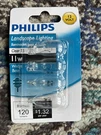New Philips Landscape Lighting 11-WATT Clear T5 12-VOLT Wedge Base 4 Pack. Fixed Price $5.99.