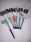 True Living Outdoor 7.5" Chrome Solar Garden Path Lights Lot Of 6 Fr Ship. Fixed Price $12.29.