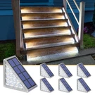 Niorsun Solar Step LIGHTS,6 Cool White Stair Pack,. Fixed Price $44.65.