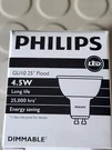 Philips 4.5W Led PAR16 GU10 Soft White Flood 35D Dimmable Bulb - 50W Equiv.. Fixed Price $6.00.