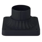 New Capital Lighting Outdoor Pier Mount Flange 929902BK. Fixed Price $29.99.