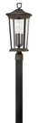 Hinkley Bromley 3-LIGHT Outdoor Post Top/ Pier Mount Oil Rubbed Bronze 2361OZ. Fixed Price $379.00.