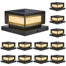 Mlambert 12 Pack Solar Powered Post Cap Lights Outdoor For 4X4/6X6 Wood/vinyl.... Fixed Price $74.57.