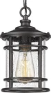 Emliviar Modern Outdoor Pendant Light - Hanging Porch Medium, Black. Fixed Price $72.92.