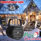Christmas Projector Snowflake Led Moving Snowfall Laser Light Outdoor Landscape. Fixed Price $9.99.