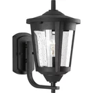 Progress Lighting East Haven Led Textured Black Clear Seeded Glass Lantern. Fixed Price $49.99.