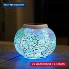 Wsgift Color Changing Solar Powered Glass Mosaic Ball Led Garden Lights, Recharg. Fixed Price $35.92.