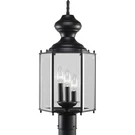 Progress Lighting P5432 Brassguard Lantern Series Three-light Black. Fixed Price $264.49.