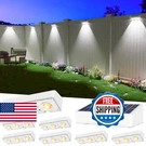 Jofios Solar Fence Lights Outdoor Waterproof Led, 8 PACK,1300MAH, 6 Inch. Fixed Price $103.43.