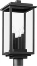 Textured Black Four Light Post Mount From The Westerly Collection. Fixed Price $319.00.