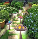 Solar Led Mushroom - 7 Color Landscape/garden Light (1) Single Pack New. Fixed Price $24.00.