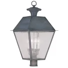 Livex Lighting 2173-61 Mansfield 4 Charcoal Outdoor Post. Fixed Price $1015.99.