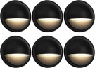 Gkoled Low Voltage Deck Lights, Landscape 6-PACK, BLACK-3000K. Fixed Price $85.51.