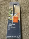 Hampton Bay Jemison 85 Lumen Low Voltage Black Integrated Led Outdoor Landscape. Fixed Price $29.99.