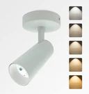 Four Modern White Adjustable Ceiling Spotlights Led Wall. Fixed Price $55.00.