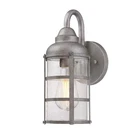 Westinghouse 6357700 Rezner Light 13" Tall Outdoor Wall Sconce - Silver. Fixed Price $85.13.