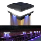Indarun 4X4 Solar Post Cap Led Lights Outdoor Flexfit - 1 Pack, Black. Fixed Price $32.26.