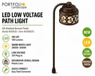 Portfolio Landscape Led Low Voltage Path Light Bronze #0068075 New. Fixed Price $45.99.