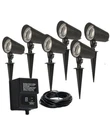 6-PACK Harbor Breeze 5-WATT Low Voltage Led Spot Light Kit W/transformer & Cable. Fixed Price $89.00.
