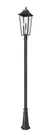 Z-lite 5008PHXLR-5011P Gannon 3 Light 126" Tall Marine Grade Post Black. Fixed Price $987.70.