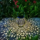 GO2GARDEN Solar Large Lanterns Outdoor Hanging Lights Metal Teal Blue. Fixed Price $39.65.