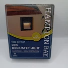 Hampton Bay Led Deck Step Light Low Voltage Black JA02601LM-2 New. Fixed Price $19.99.