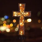 Huyieno Solar Cross Garden Stake Lights 38INCH Metal Outdoor Waterproof Memor.... Fixed Price $41.86.