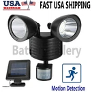 22 Led Dual Security Detector Solar Spot Motion Sensor Outdoor Floodlight. Fixed Price $19.99.