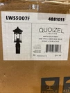 Quoizel LWS5007F Matte Black Finish Post Lamp Lantern. Fixed Price $59.99.