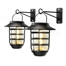 Home Zone Security 2-PACK Solar Wall Hanging Lights LIFEPO4 Battery 3000K War.... Fixed Price $51.76.