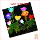 Tonulax Solar Garden Lights Upgraded Outdoor Light, 7-COLOR Changing Rose. Fixed Price $24.33.