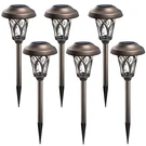 Gigalumi Solar Lights Outdoor 6 Pack, Landscape Warm White, Brow.... Fixed Price $54.67.