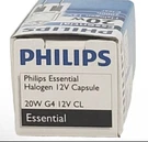 12V/20W/G4 Philips Cl 2000HRS Dimmable Landscape 2PIN Bulb. Fixed Price $24.98.