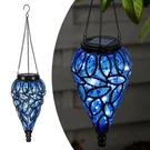 Solar Hanging Lantern Outdoor Lights, Tear-shaped 15 Leds Cool White .... Fixed Price $43.35.